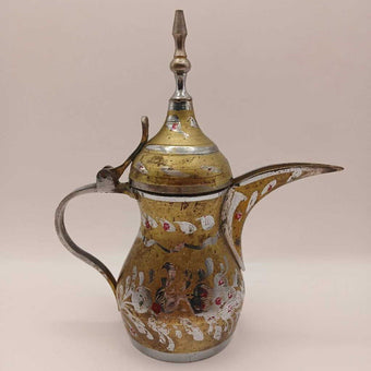 Middle Eastern Dallah Brass Coffee Pot (Large)