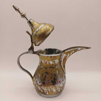 Middle Eastern Dallah Brass Coffee Pot (Large)