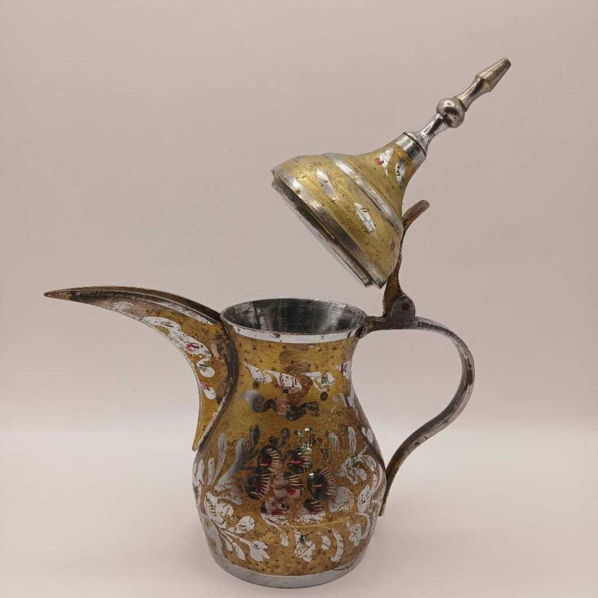 Middle Eastern Dallah Brass Coffee Pot (Large)