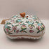 Chinese Famille Rose Pink and Blue Peach Porcelain Tricket Box