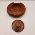 Moroccan turned burl wood boxe