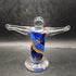 Signed and numbered art glass figure