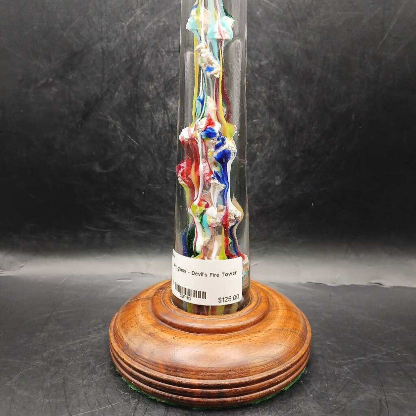 Art glass - Devil's Fire Tower