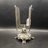 Vintage Silver Plated Pedestal Mail or Napkin Holder