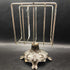 Vintage Silver Plated Pedestal Mail or Napkin Holder