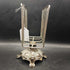 Vintage Silver Plated Pedestal Mail or Napkin Holder