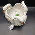 White Vintage Ceramic 3 Swan Planter