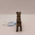 Cast metal Scotty dog figurine made in Japan
