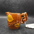 Vintage Squirrel Handle Pitcher, Vintage Canada Souvenir, Figural Mini Creamer, Brown Pottery Tree with Squirrel, TheEarlyBirdFinds