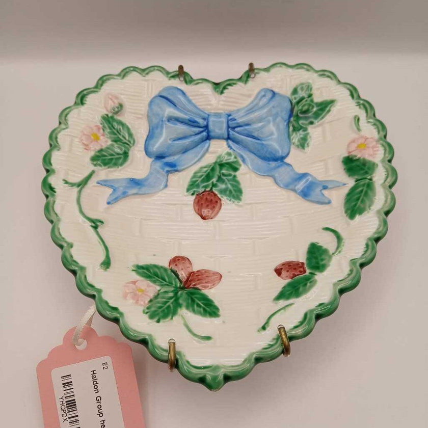 Haldon Group Heart Plate