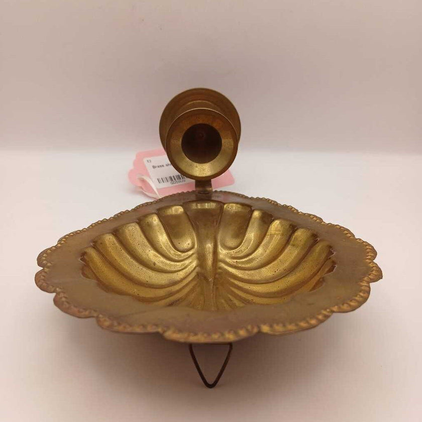 Brass Shell Sconce
