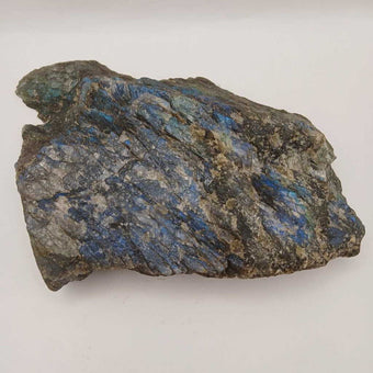 Labradorite with stand