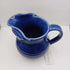 Blue Art Pottery Pitcher signed Staskal