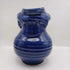 Blue Art Pottery Pitcher signed Staskal