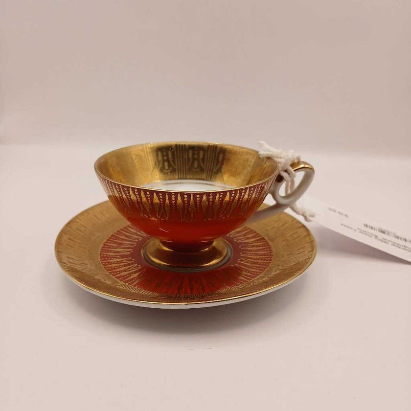 Eberthal 1950s Demi Tasse Cup/Saucer, Bavaria
