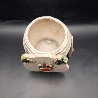 :heart:VTG US LEISURE PRODUCTS INC ANIMAL FACE PLANTER PIG TAIWAN 3-3/4