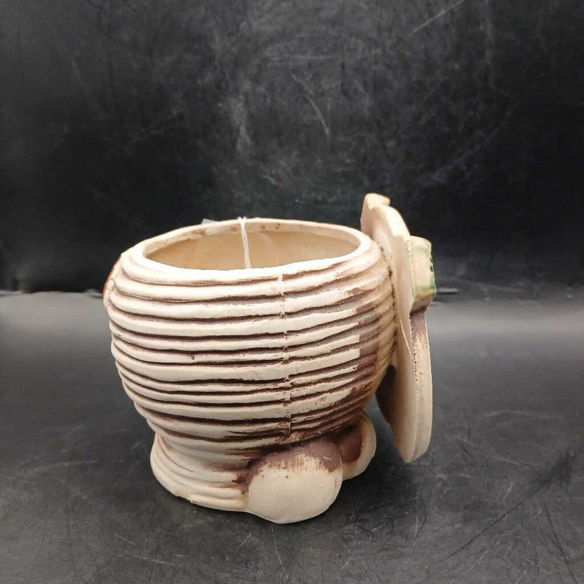 :heart:VTG US LEISURE PRODUCTS INC ANIMAL FACE PLANTER PIG TAIWAN 3-3/4