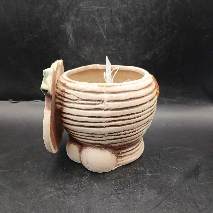 :heart:VTG US LEISURE PRODUCTS INC ANIMAL FACE PLANTER PIG TAIWAN 3-3/4