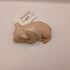 Vintage Kathy Wise 1990 Sleeping Pig bisque Porcelain