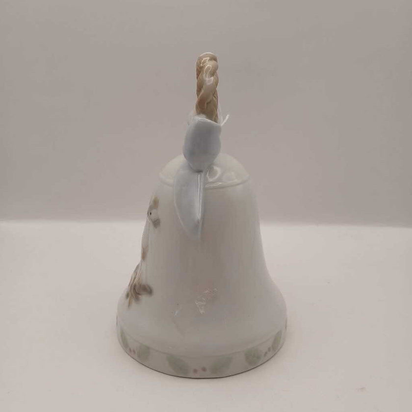 Vintage Christmas Victorian Pastel Rocking horse toys On White Bell Taiwan 6