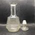 Vtg. Glass Decanter