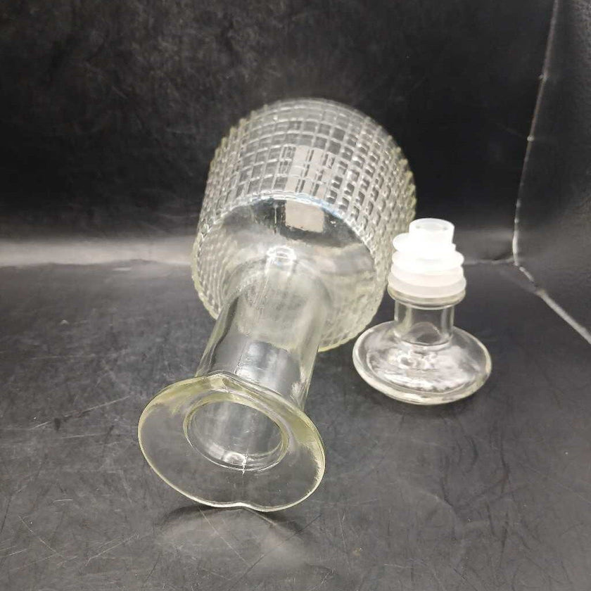 Vtg. Glass Decanter