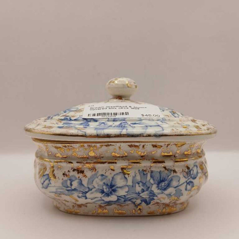 Brown Westhead & Moore covered box circa 1889
