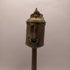 Antique Dutch Brass Whale Oil Lamp