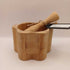 Handmade Bamboo Mortar & Pestle