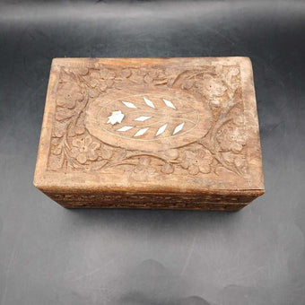 Hand carved Box