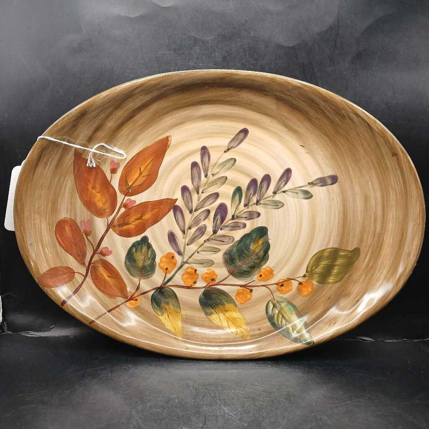 Shadow Wood Platter Chop Plate 13.25