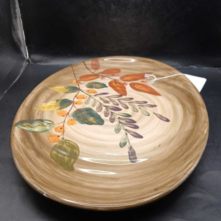 Shadow Wood Platter Chop Plate 13.25