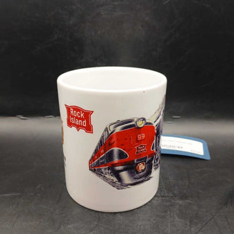 Rock Island railroad mug