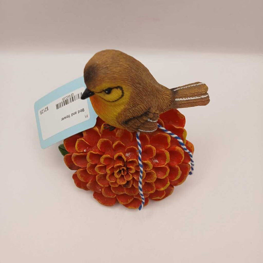 Bird and flower