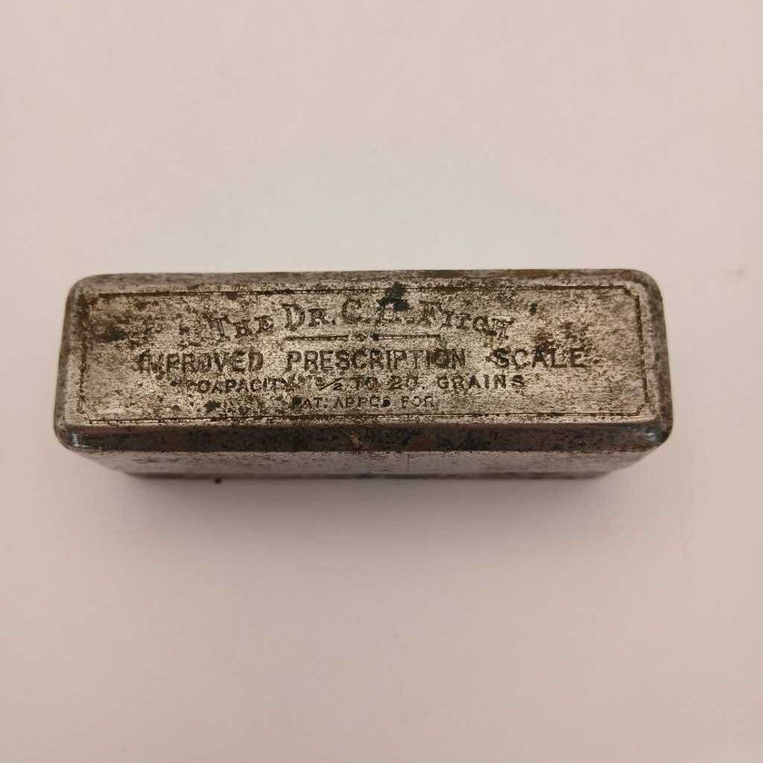Pharmacist Prescription Scale 1885