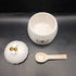 Place & Time white ceramic honey pot Bee Collection