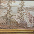 Victorian Tapestry W/Carved Wood Gold Frame 33x29