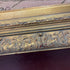 Victorian Tapestry W/Carved Wood Gold Frame 33x29