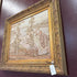 Victorian Tapestry W/Carved Wood Gold Frame 33x29