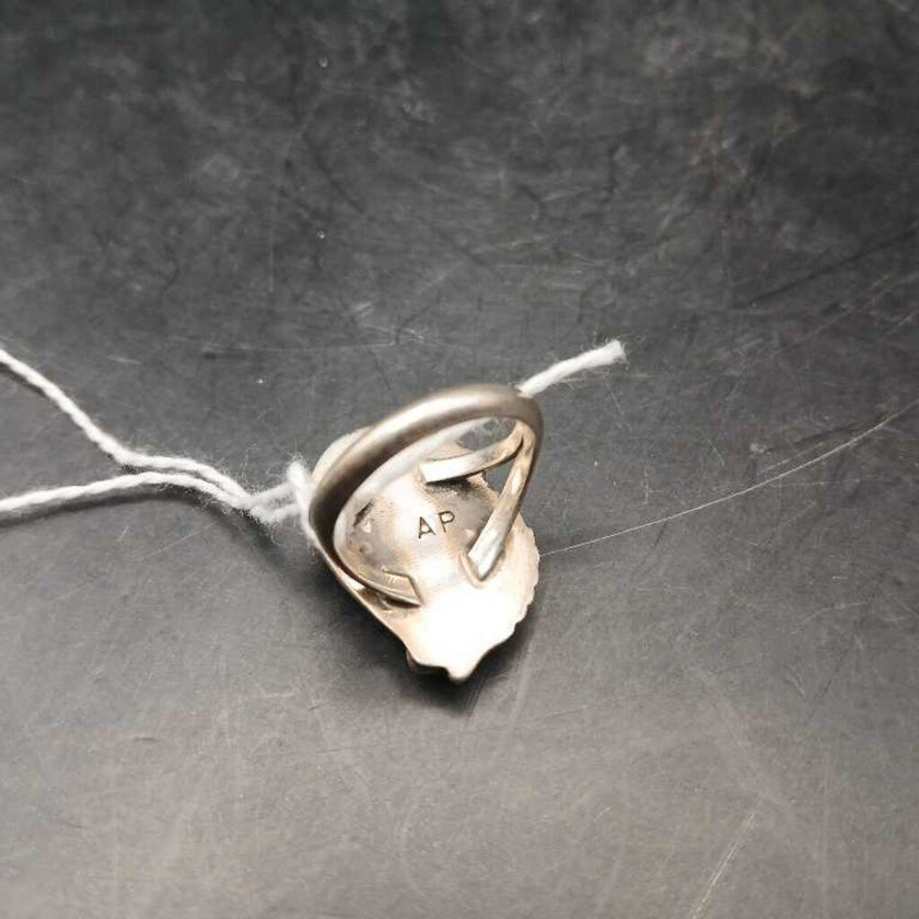 Vintage Navajo Artist signed A P ring