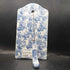 Blue and White Porcelain Cheese Board and Knife set