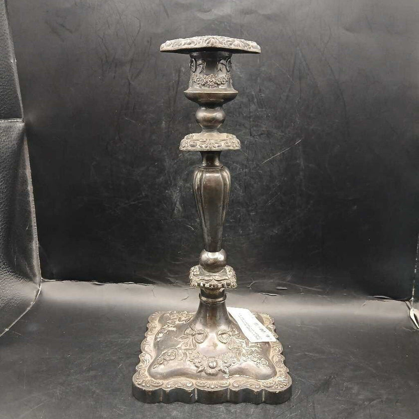 Single Vintage Silverplate Candlesticks Holders BP 9.5