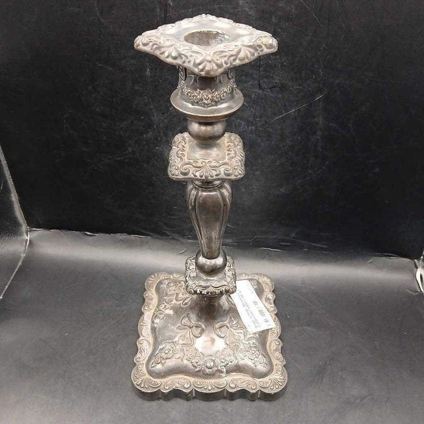 Single Vintage Silverplate Candlesticks Holders BP 9.5