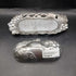 Arthur Court Grapes 1/4 pound aluminum covered butter dish w/ lid Vintage 2001