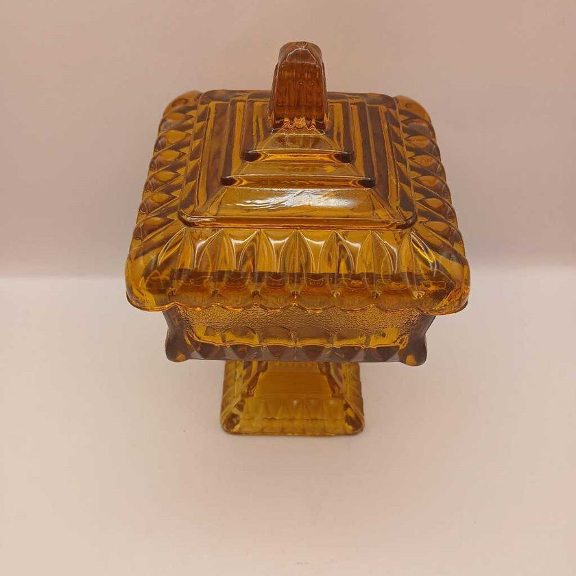 Amber wedding cake box