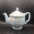 Blue Queen Anne Style Teapot With Gold Lattice