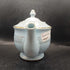 Blue Queen Anne Style Teapot With Gold Lattice