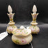 Vintage Nippon vanity dresser perfume bottles and powder dish
