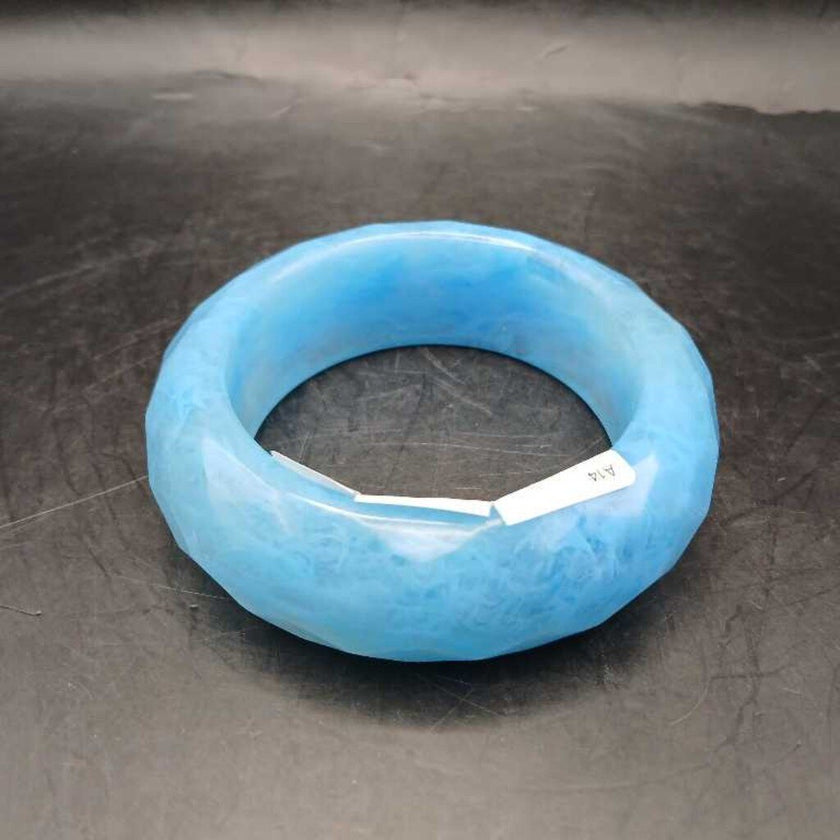 Muko gemstone, aquamarine bangle