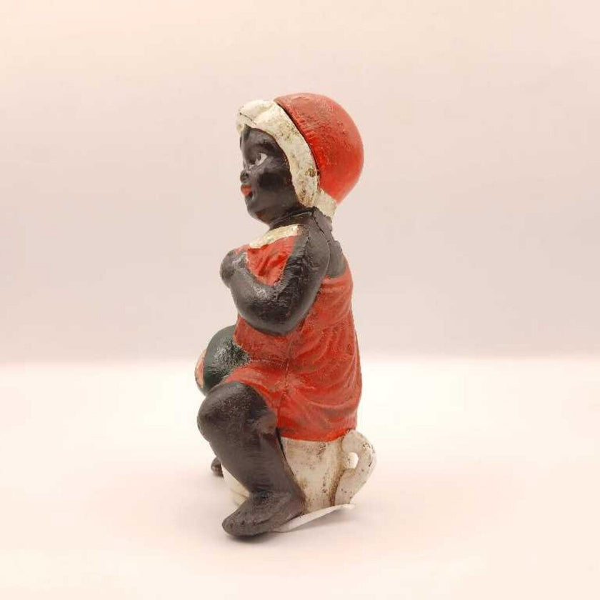 Black Americana Cast Iron Bank